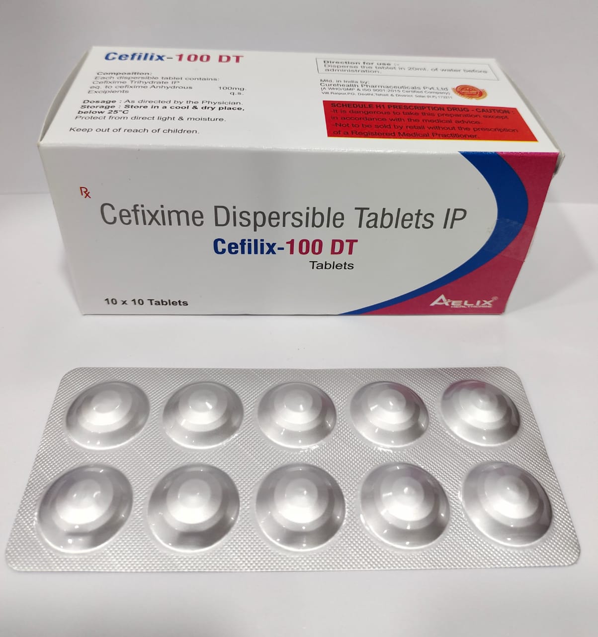 Cefilix-100 DT Tablets